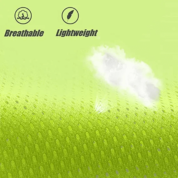 Hi Vis Vest Reflective Adjustable Gear with Safety Reflector Band