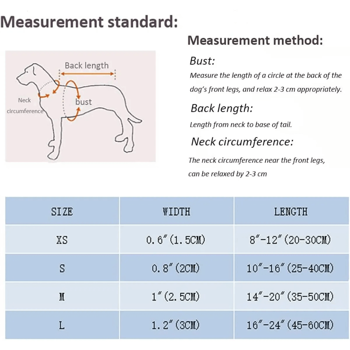 Reflective Dog Collar Adjustable with Safety Locking Buckle