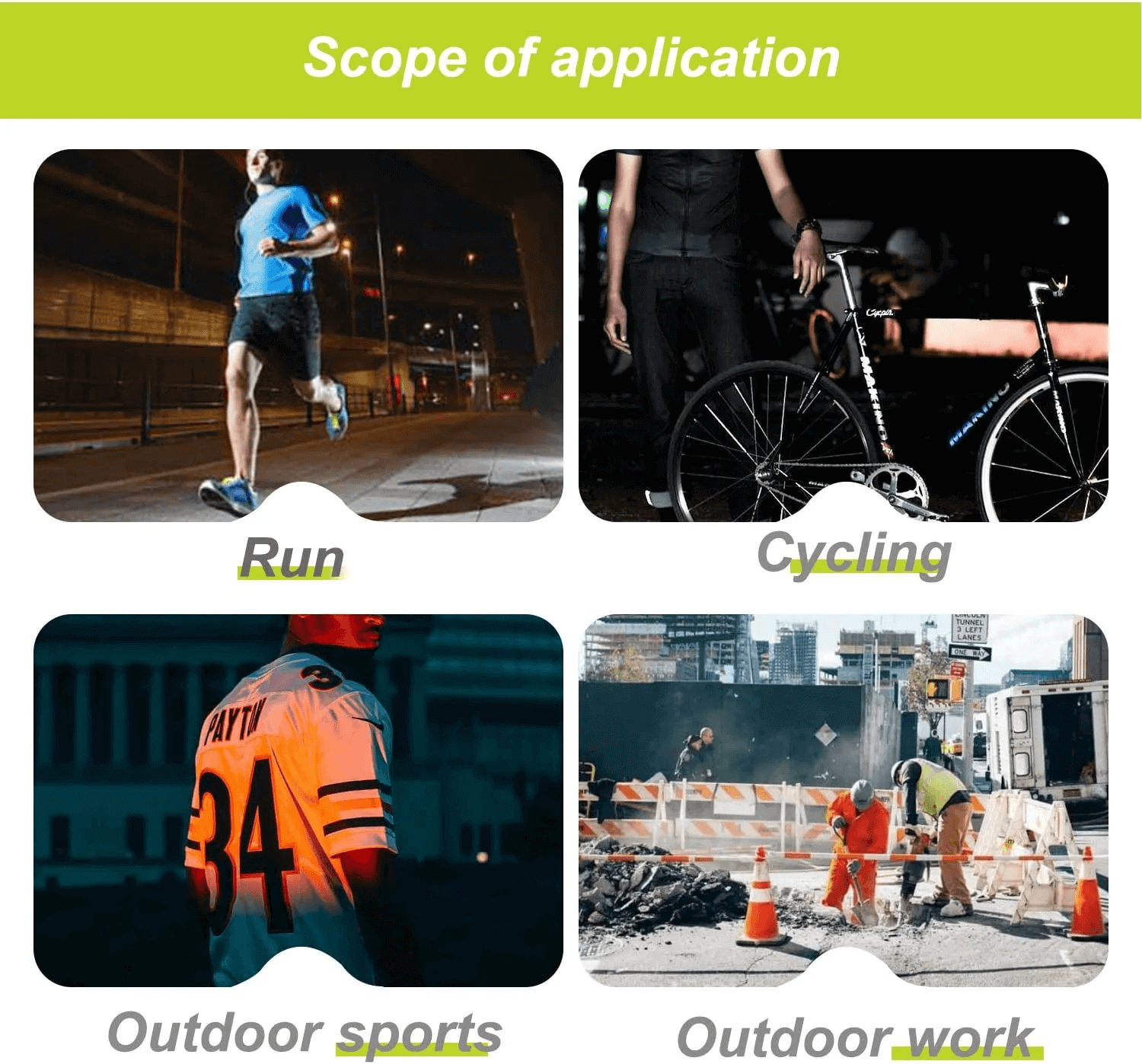 High Vis Reflective T Shirt Short Sleeve Shirts with Pockets