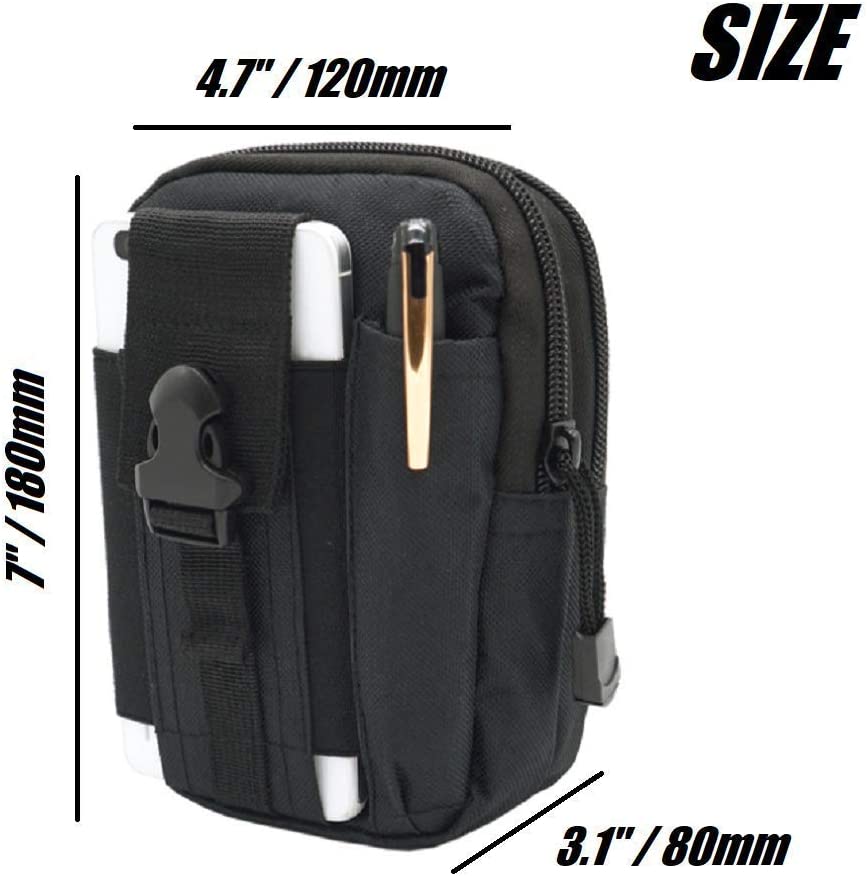 Adjustable Sling Bag with Water Bottle Pouch for Hunting Hiking