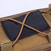 HYCOPROT Tactical Waist Bag Military Fanny Pack Adjustable Sling Bag with Water Bottle Pouch for Fishing Hunting Camping Hiking (Yellow)