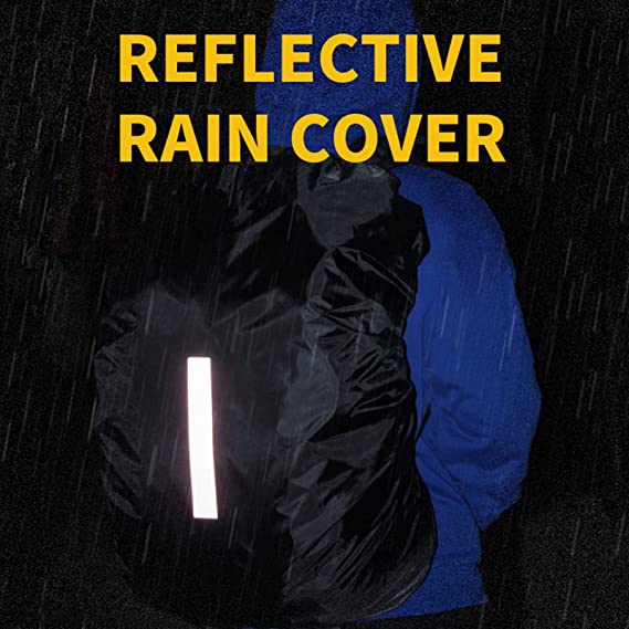 Foldable Ultralight Backpack Rain Cover with Reflective