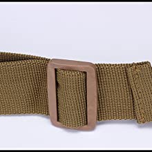 HYCOPROT Tactical Waist Bag Military Fanny Pack Adjustable Sling Bag with Water Bottle Pouch for Fishing Hunting Camping Hiking (Yellow)