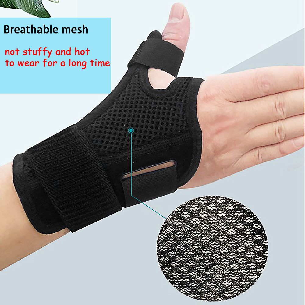 Carpal Tunnel Wrist Brace Both Left and Right Hand Support for Injuries Sprains Arthritis Tendinosis Sport Fits