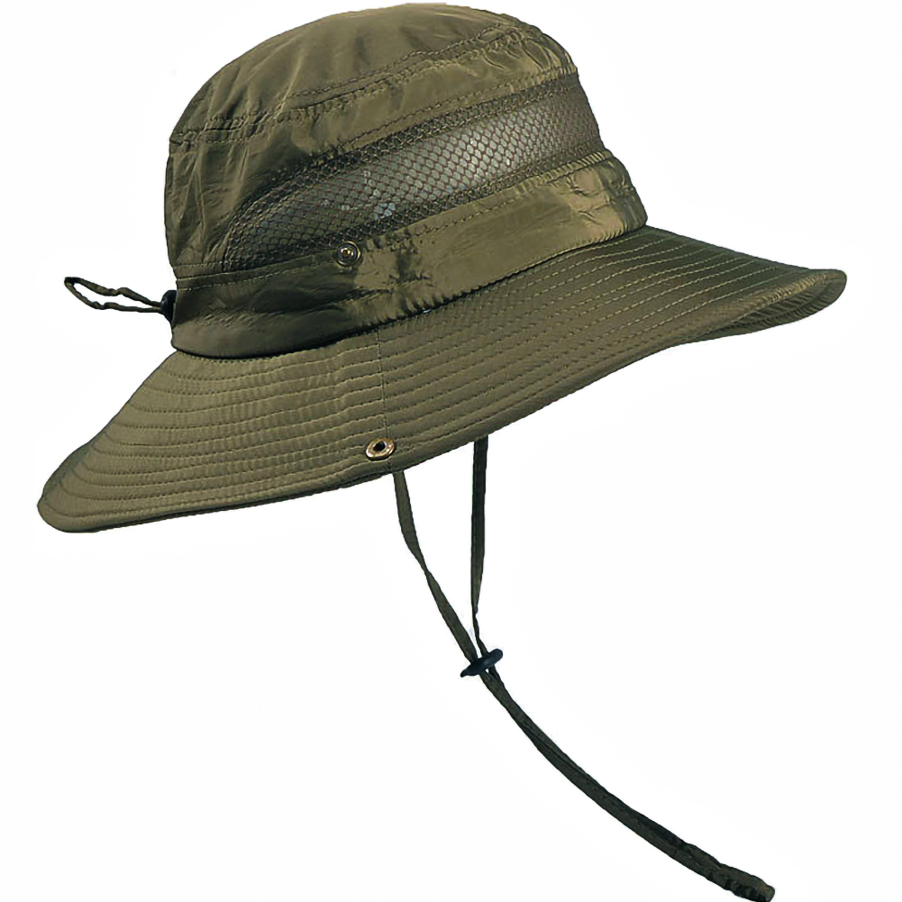 UPF 50 Sun Hat Wide Brim UV Protection Boonie Hat Safari Bucket Cap for Outdoor Travel Fishing