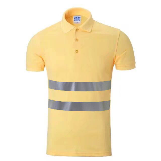 High Visibility Breathable Security Polo Shirt - Various Colors