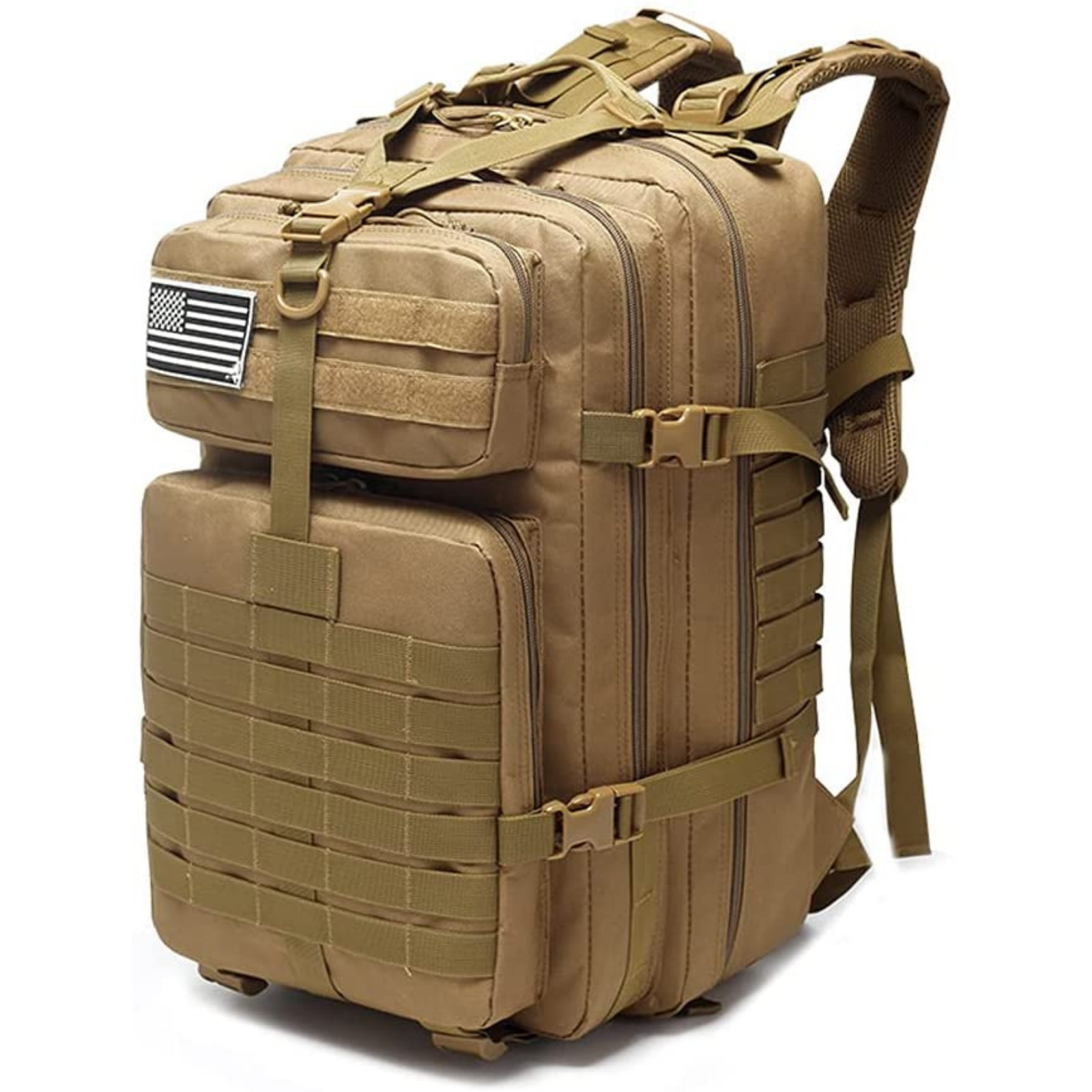 Military Tactical Backpack Large Army 3 Day Assault Pack Molle Bag Rucksack for Outdoor Fishing Hunting Camping Hiking (Camo)