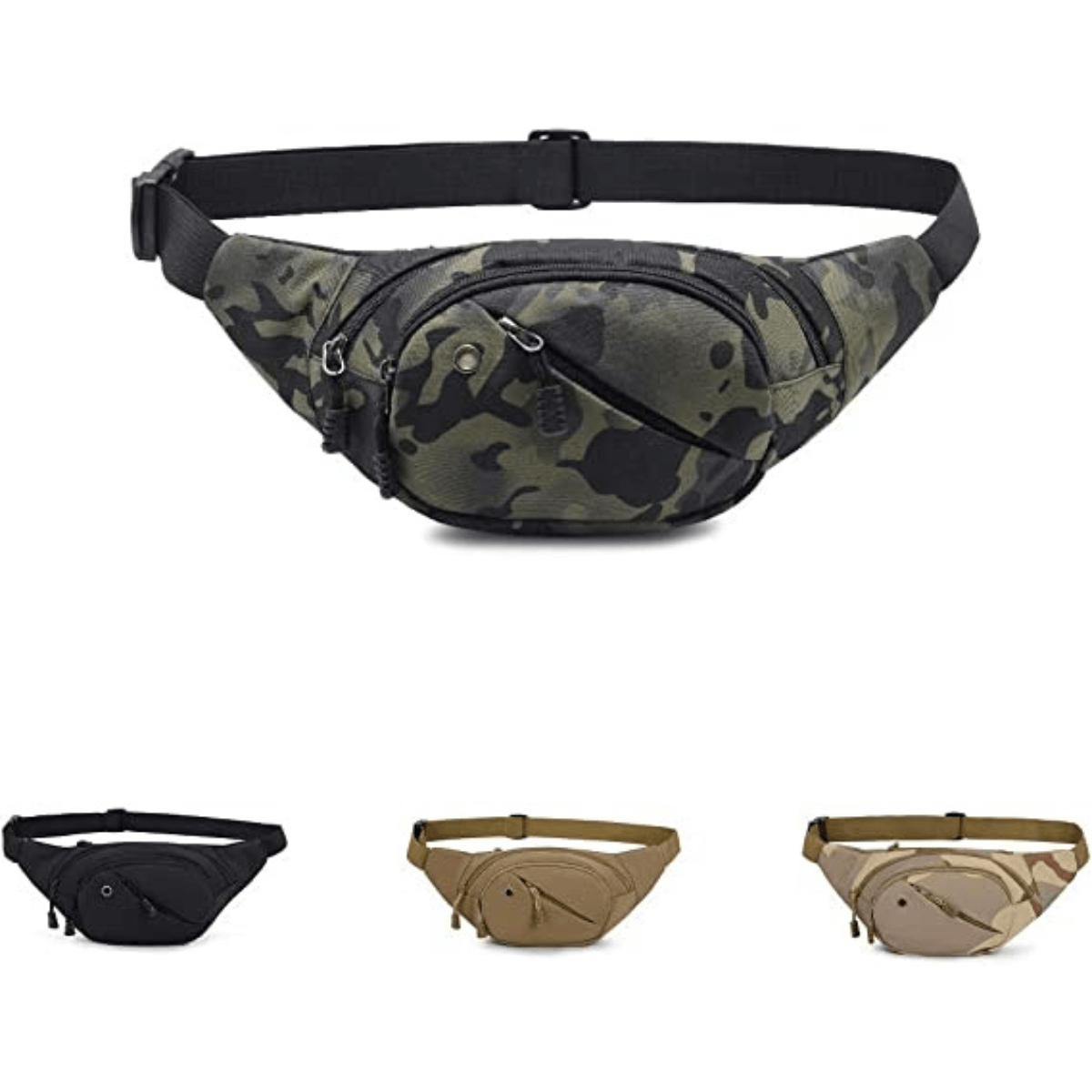 Adjustable Tactical Sling Bag with Quick-Release Buckle