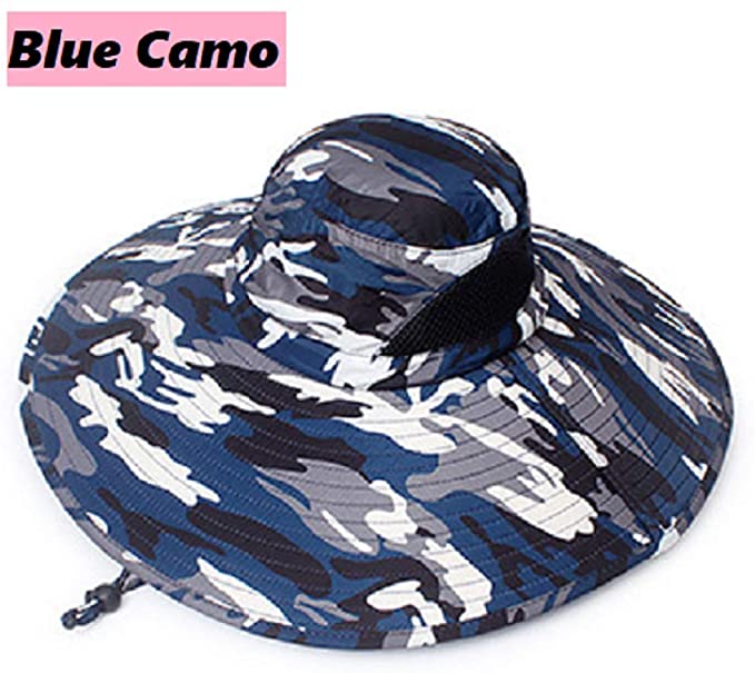 SUPER Wide Brim Sun Hat, Waterproof Sun Protection Outdoor Boonie Hat for Men&Women,for Fishing,Hiking,Camping,Boating & Safari