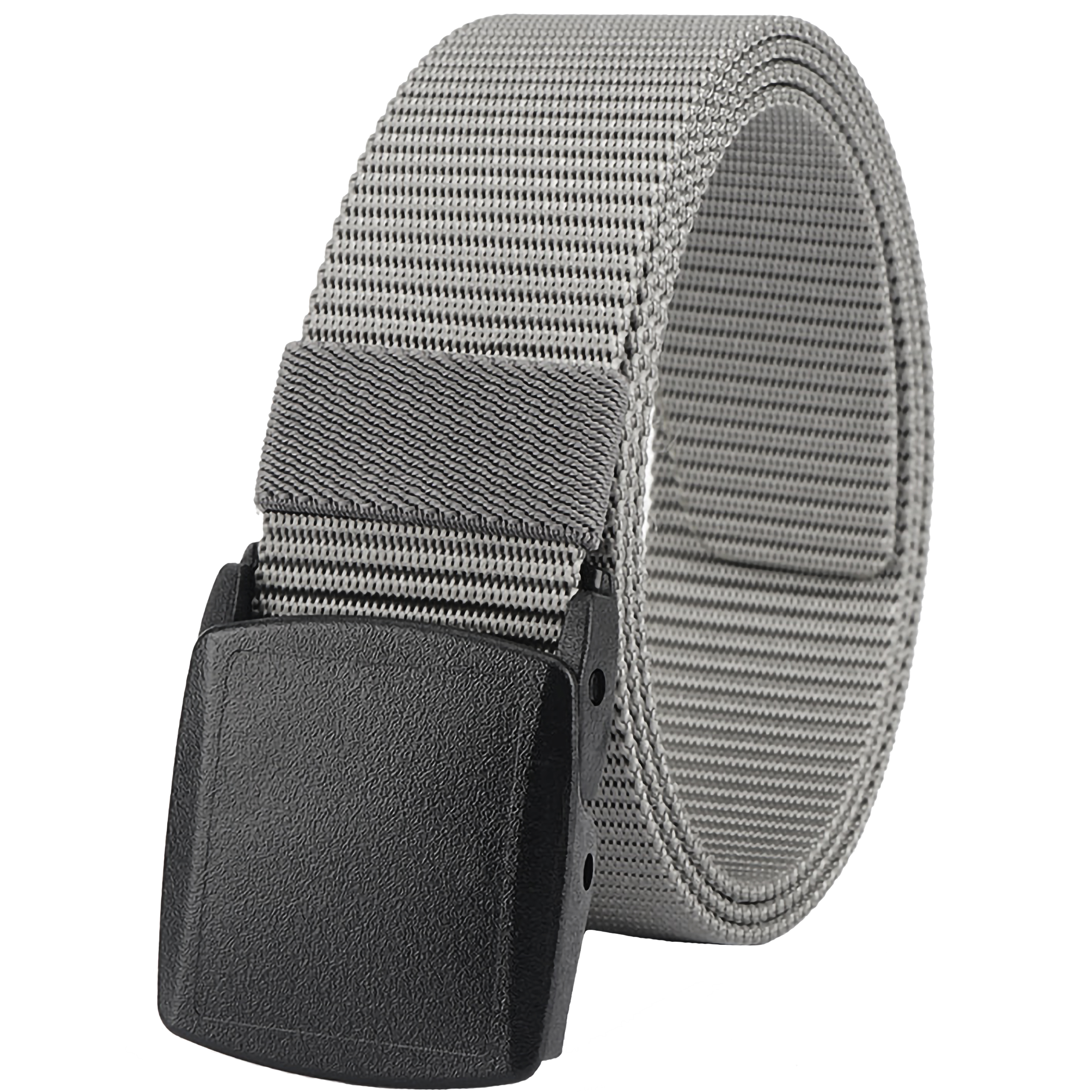 Classic Tactical Belt Military Style Nylon Mens Belts Heavy Duty Webbing Riggers Web Work Belt with Durable Plastic Buckle