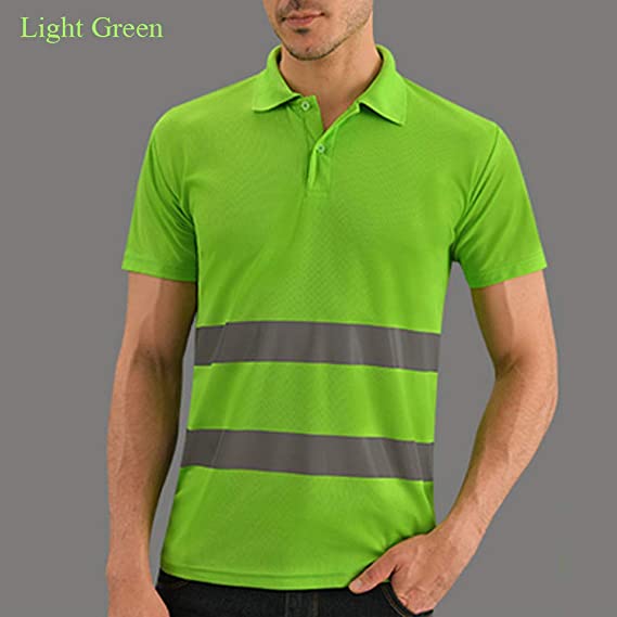 High Visibility Breathable Security Polo Shirt - Various Colors