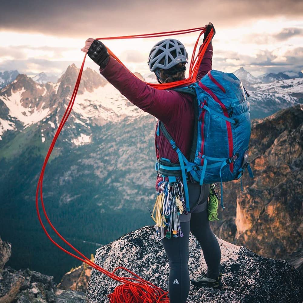 HYCOPROT Half Finger Tactical Gloves, Touch Screen Knuckle Protective Breathable Lightweight Outdoor Military Gloves for Shooting, Hunting, Motorcycling, Climbing