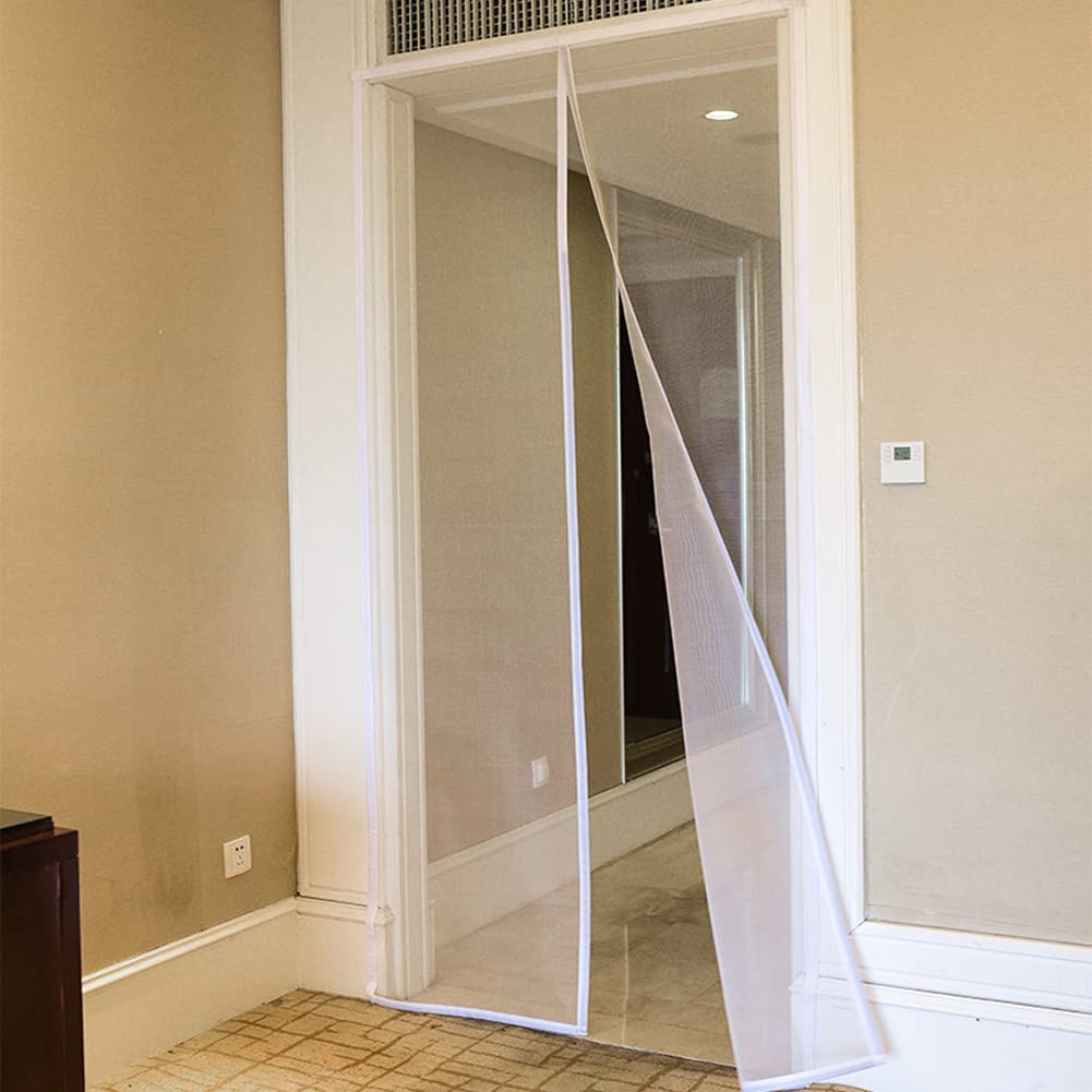 Strong Magnetic Screen Door Durable Mesh Screen with Magnet