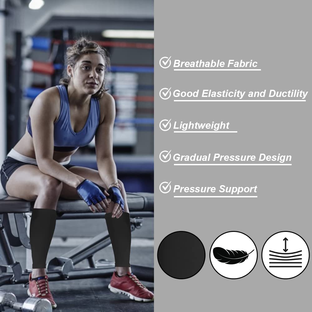 Calf Compression Sleeves Leg Compression Socks for Men and Women