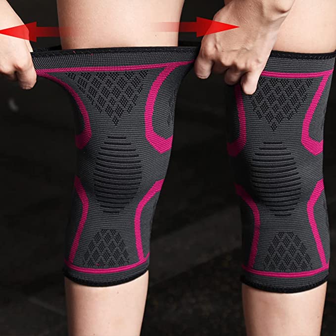 2 Packs Knee Brace with Anti-slip Design for knee Pain Arthritis