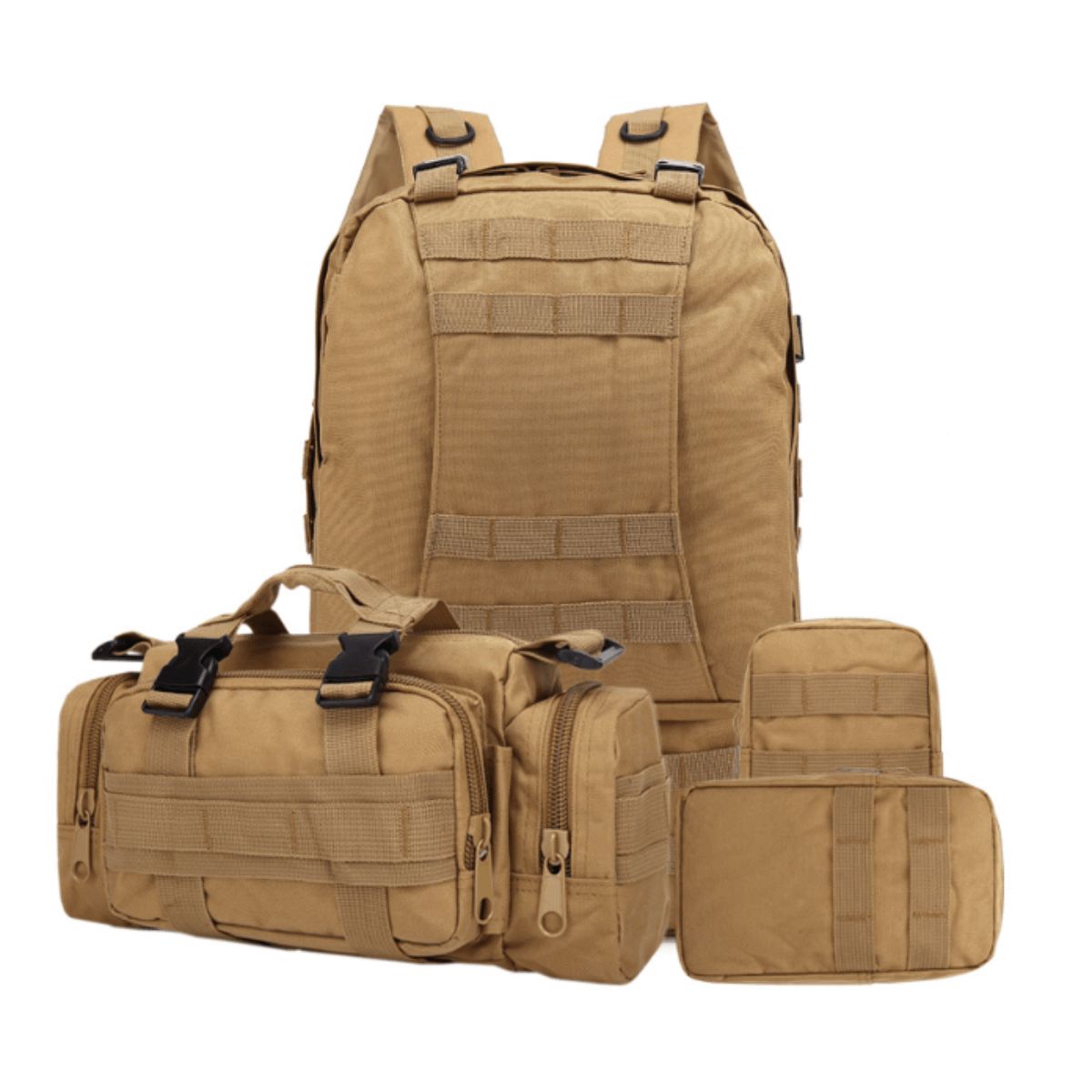 Army Rucksack Assault Pack with Detachable Molle Bag