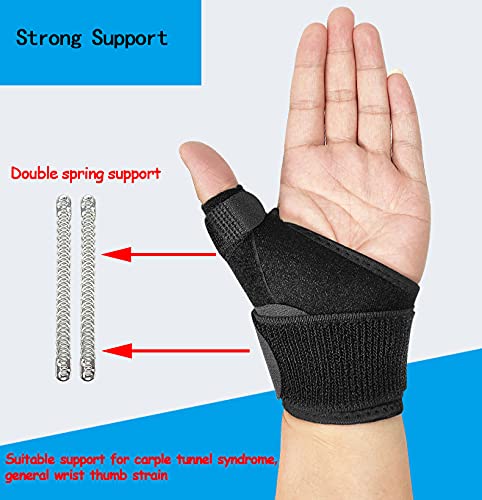 Wrist Brace with Thumb Support for Injuries Sprains and Arthritis