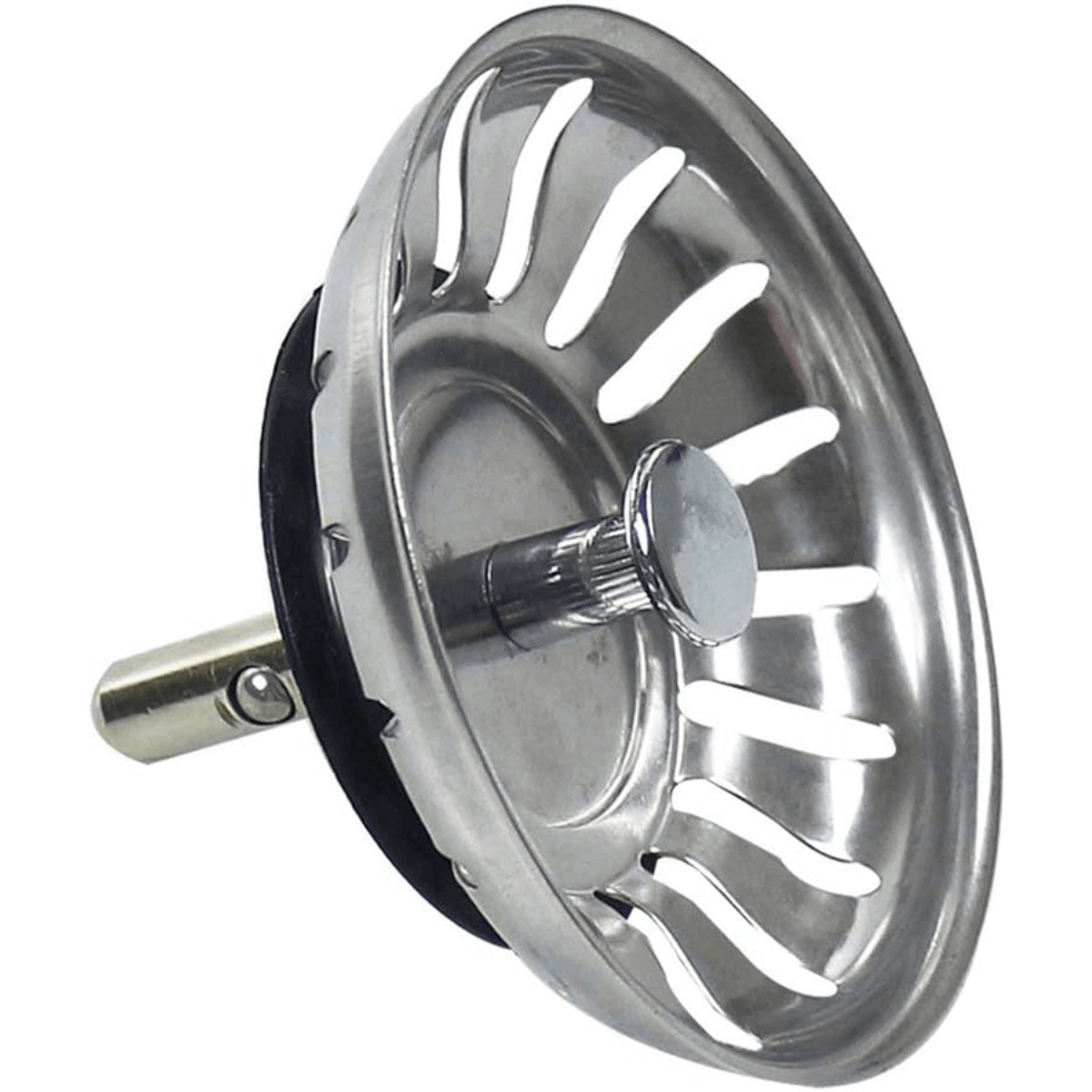 Stainless Sink Strainer with Eccentric Operation and 20 Slots