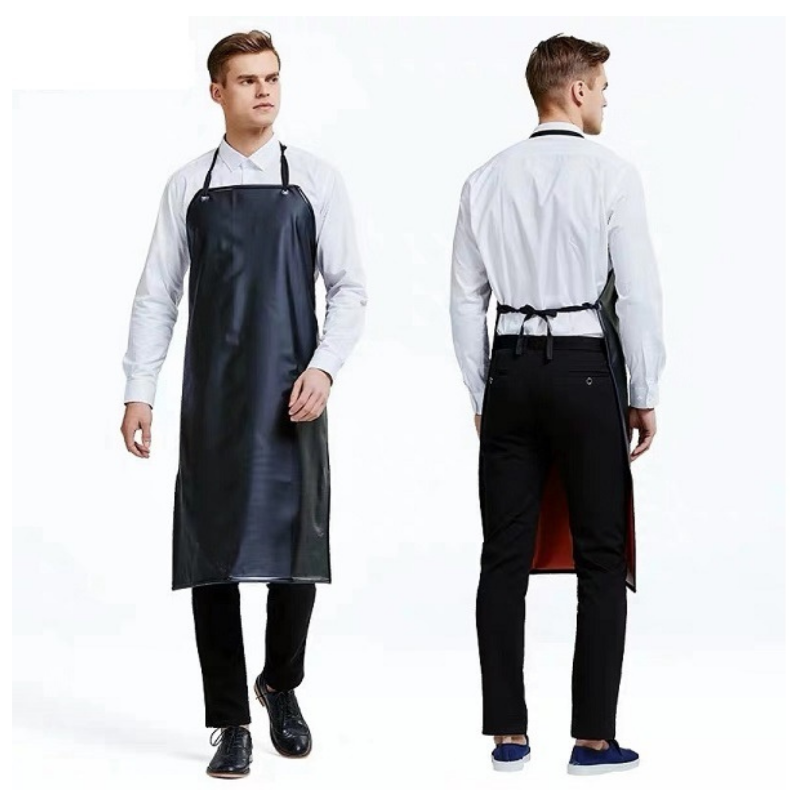 Waterproof PU Soft Heavy Duty Work Safety Apron