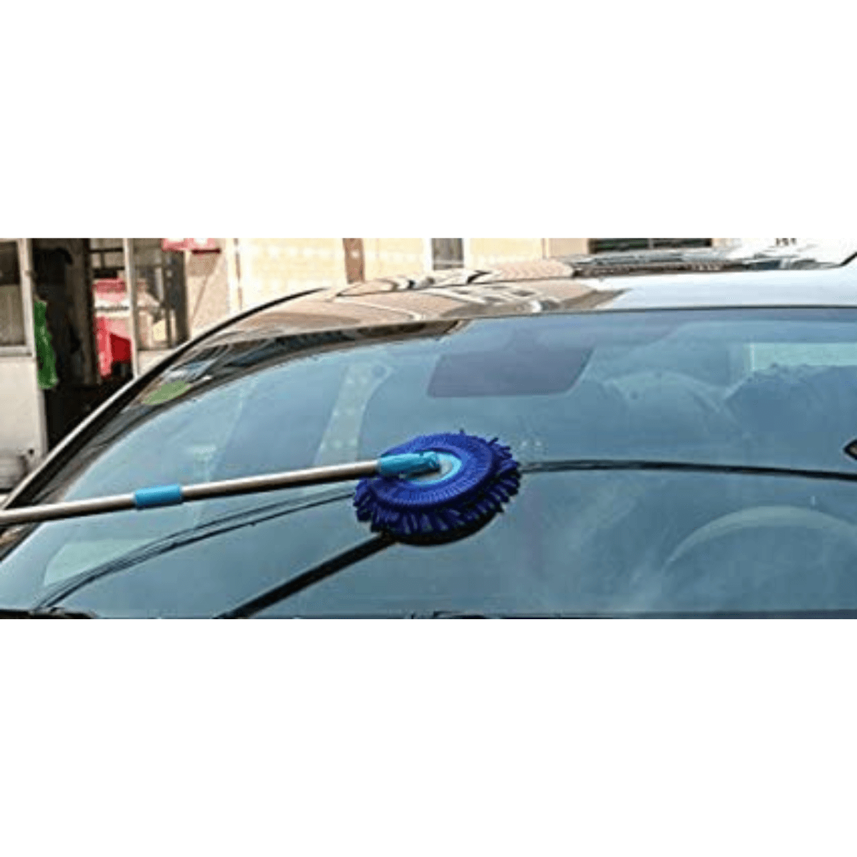 Microfiber Wet Mop with Flexible Handle and Towel Head