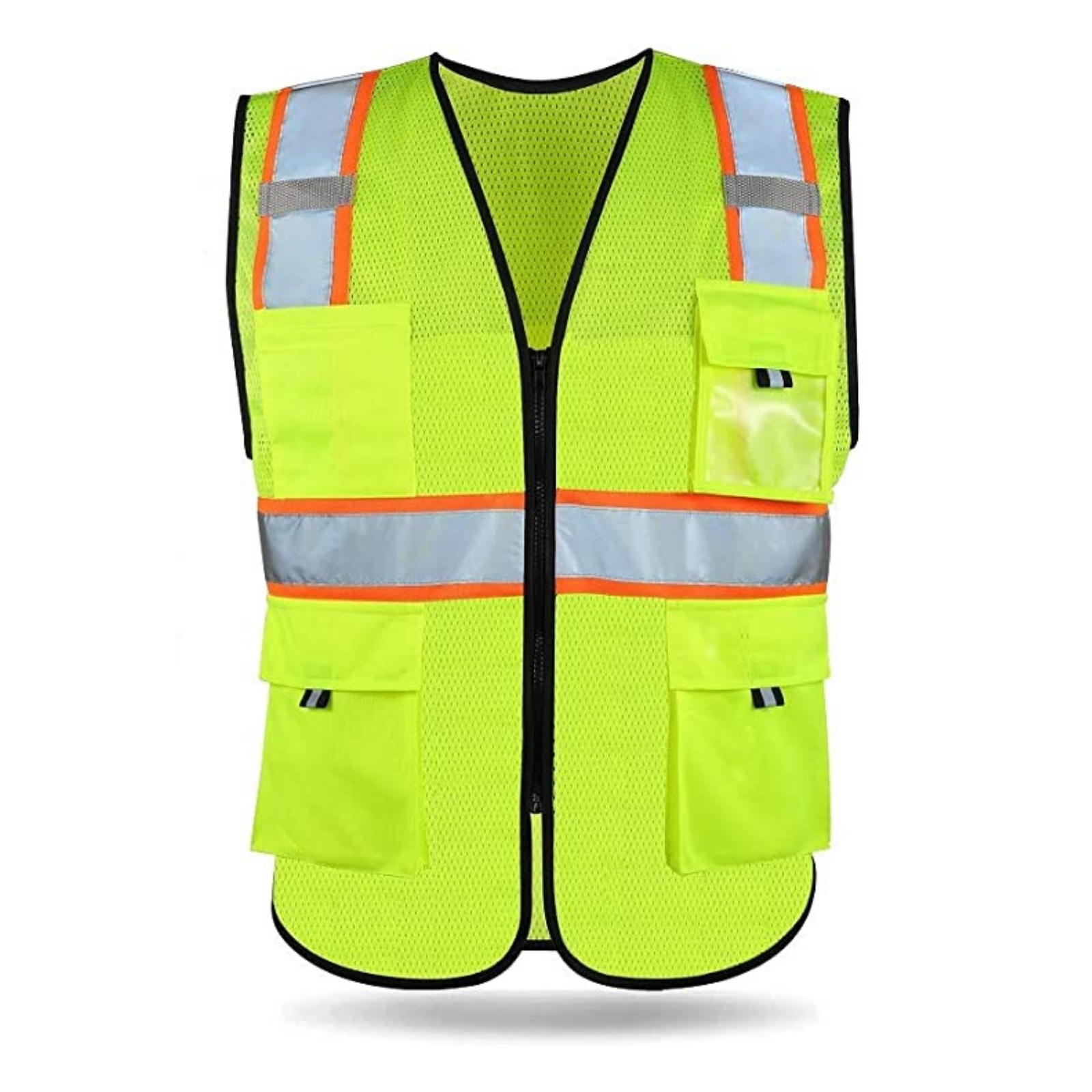 High Vis Reflective T Shirt Short Sleeve Shirts with Pockets