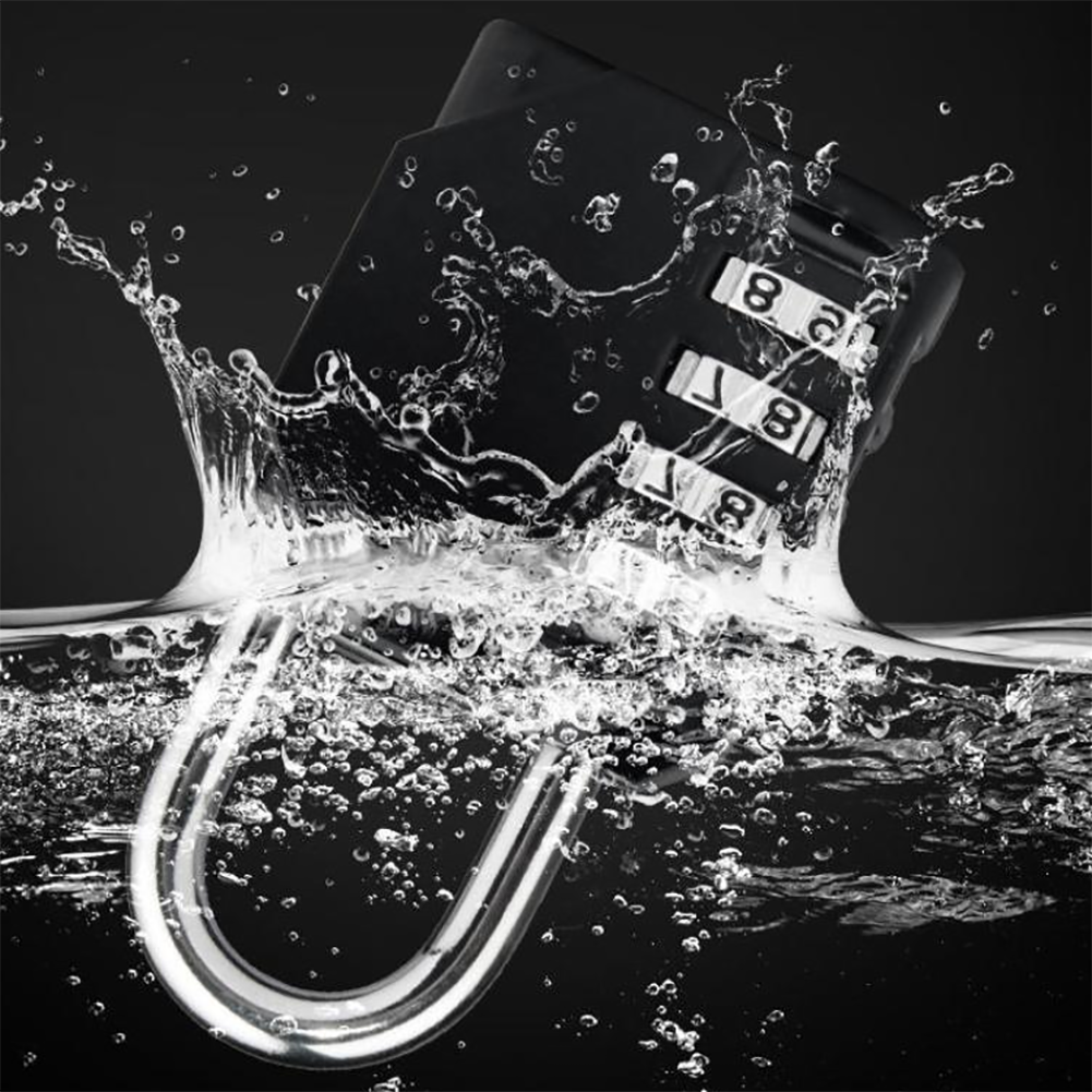 Travel Padlock Resettable 4 Digit Combination Lock Zinc Alloy Password Code Padlocks Waterproof Locker Safety Locks for Luggage Bag(1 Pair)