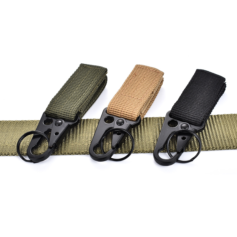 Tactical Belt Heavy Duty Belts Nylon Canvas Military Waist Belt Quick-Release Metal Buckle for Hunting Running Outdoor 125 * 3.8 (CM)