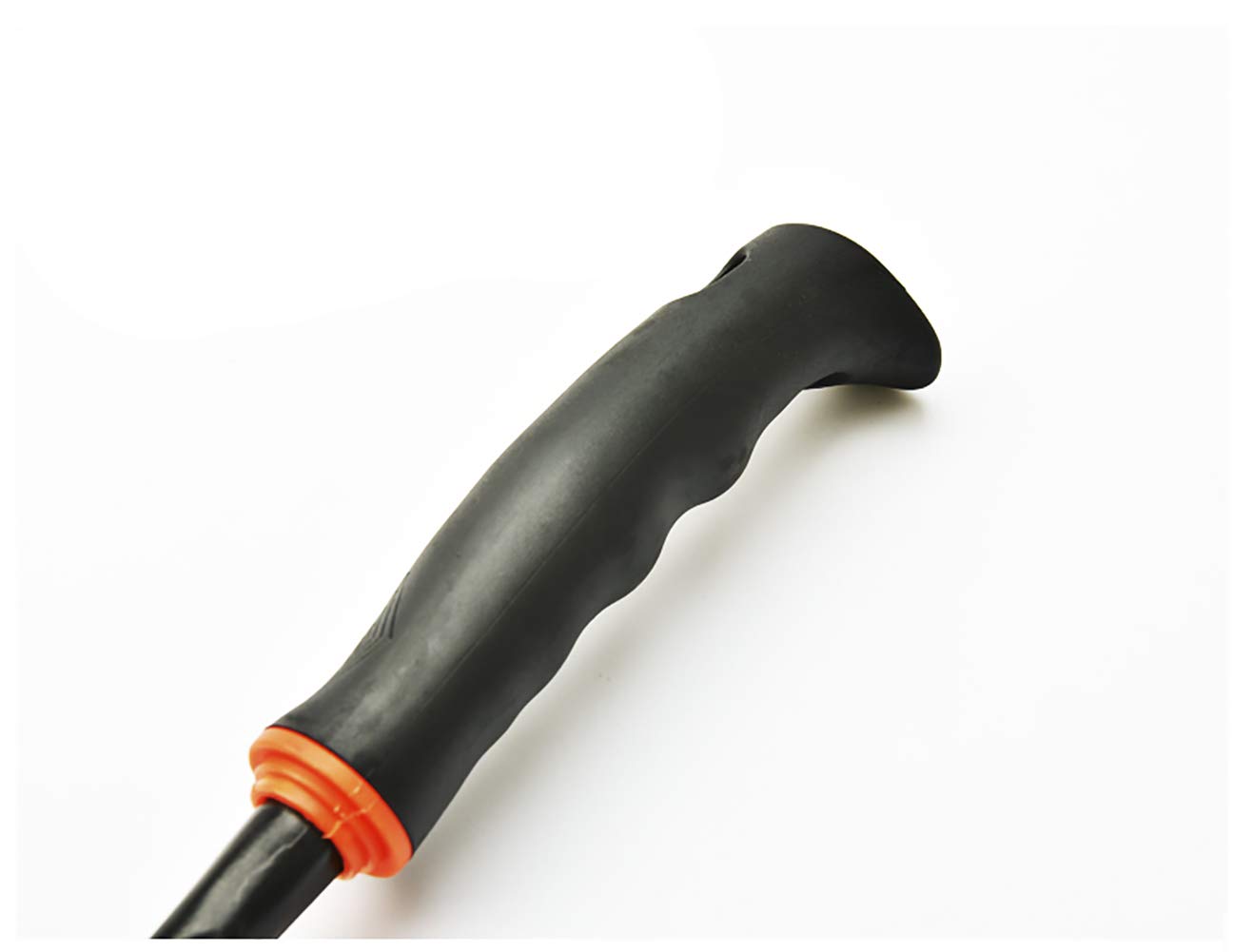 Flower Trowel, Plastic Rubberized Garden Shovel Soft Non-Slip Flower Shovel, Black Flower Trowel Garden Tool, Length * Width 34cm * 8cm, Can Be Used For Weeding In Gardens Balconies (Black)