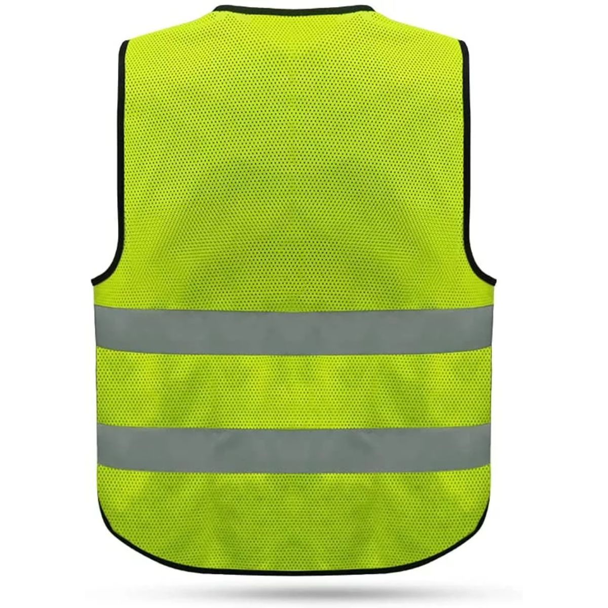 Safety Work Vest Mesh with Velcro and 2 Reflective Strips