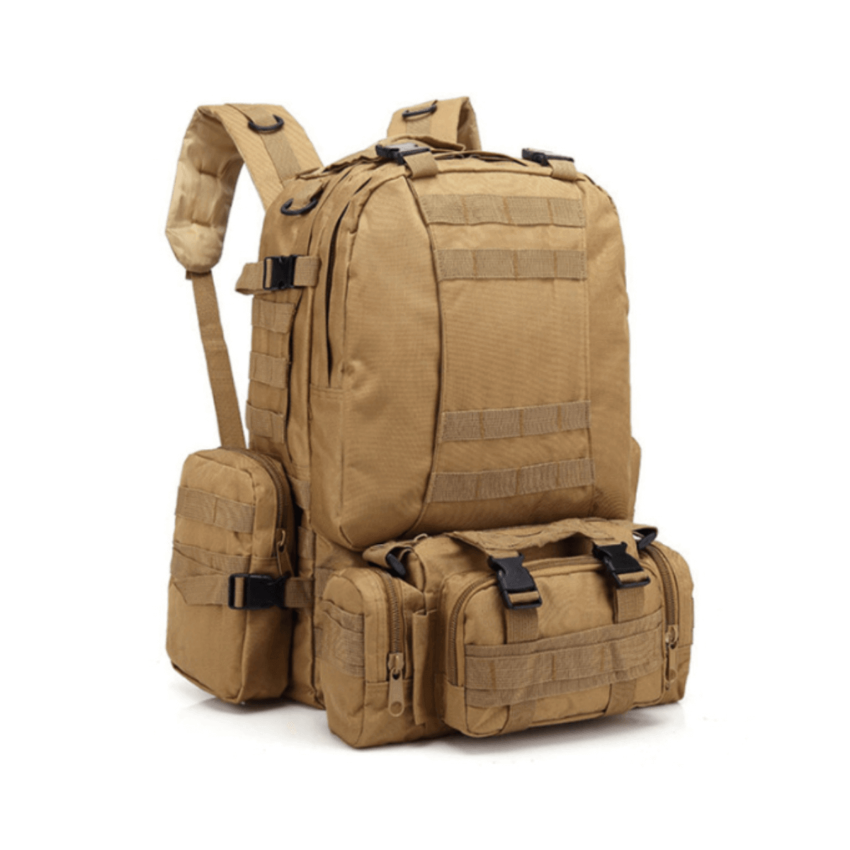 Army Rucksack Assault Pack with Detachable Molle Bag