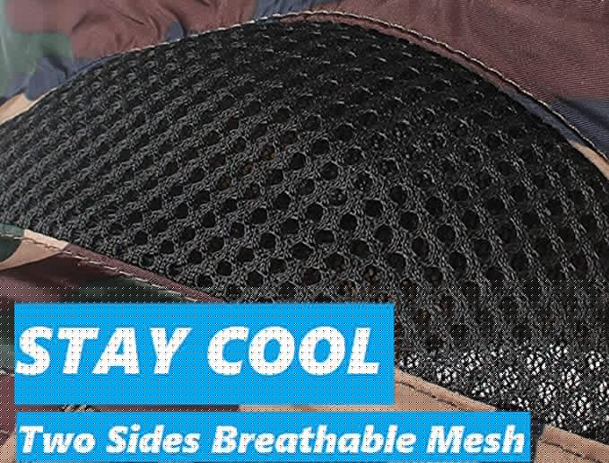 SUPER Wide Brim Sun Hat, Waterproof Sun Protection Outdoor Boonie Hat for Men&Women,for Fishing,Hiking,Camping,Boating & Safari