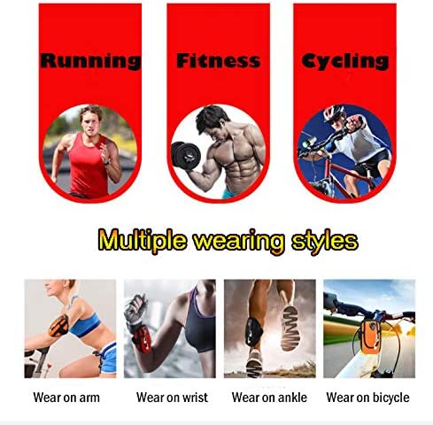 Running Armband Phone Holder Bag with Headphone Slot