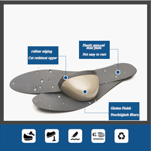 Steel Toe Leather Shoes Mid