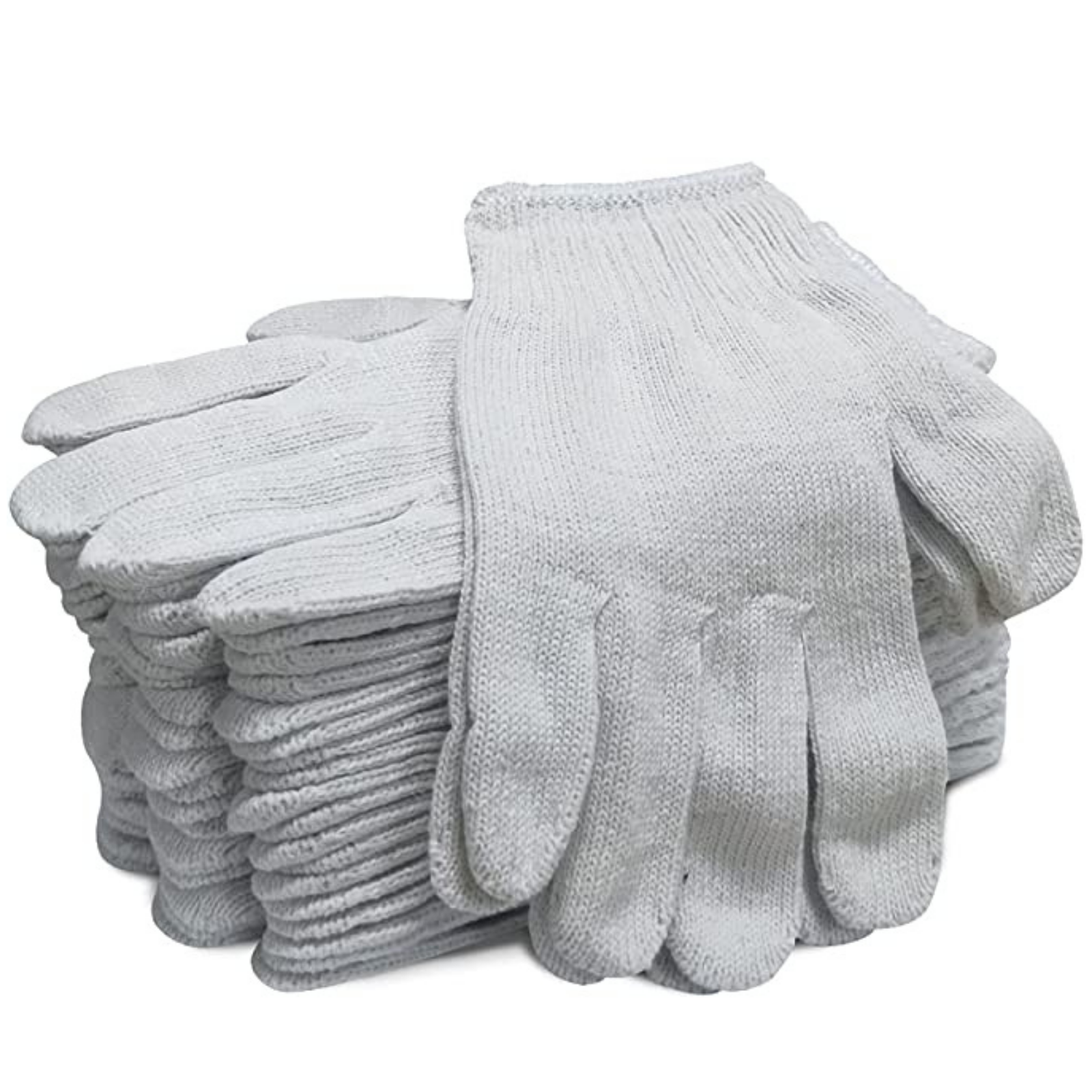 12 Pairs Cotton Hand Working Gloves for Industrial Work Safety