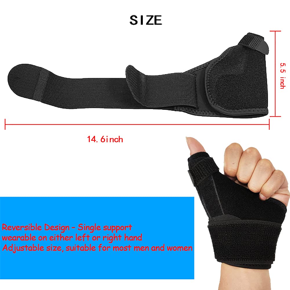 Wrist Brace with Thumb Support for Injuries Sprains and Arthritis