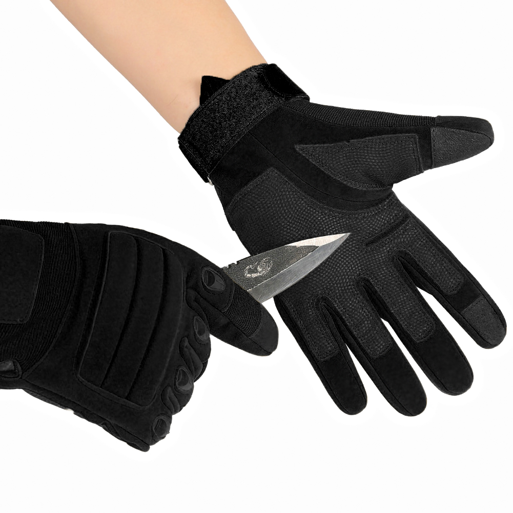 Full Finger Hard Knuckle Protection Tactical Glove Touchscreen