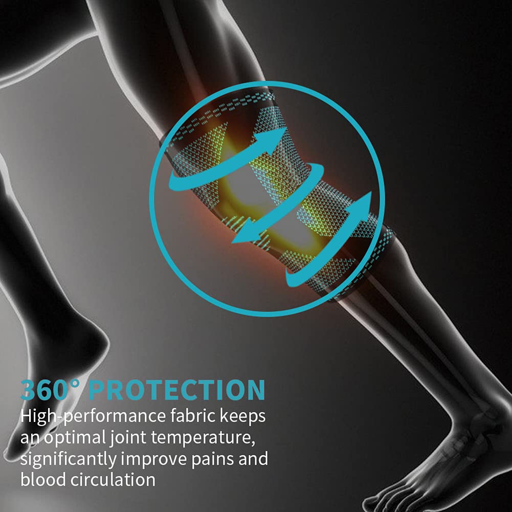 Medical Grade Knee Pads with Patella Gel Pad for Joint Pain Relief