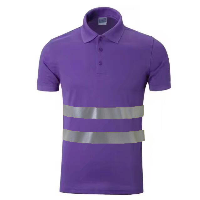 High Visibility Breathable Security Polo Shirt - Various Colors