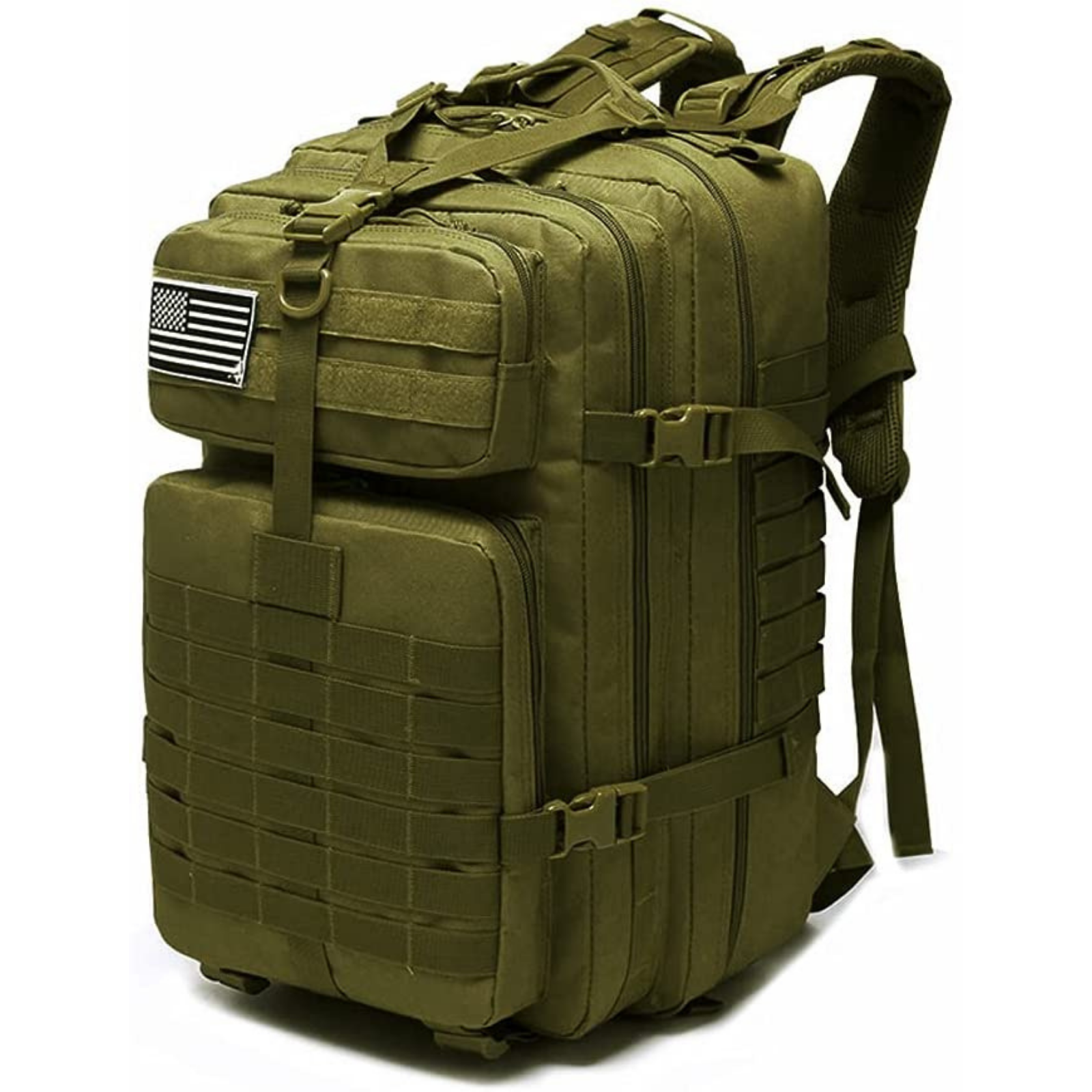 Military Tactical Backpack Large Army 3 Day Assault Pack Molle Bag Rucksack for Outdoor Fishing Hunting Camping Hiking (Camo)