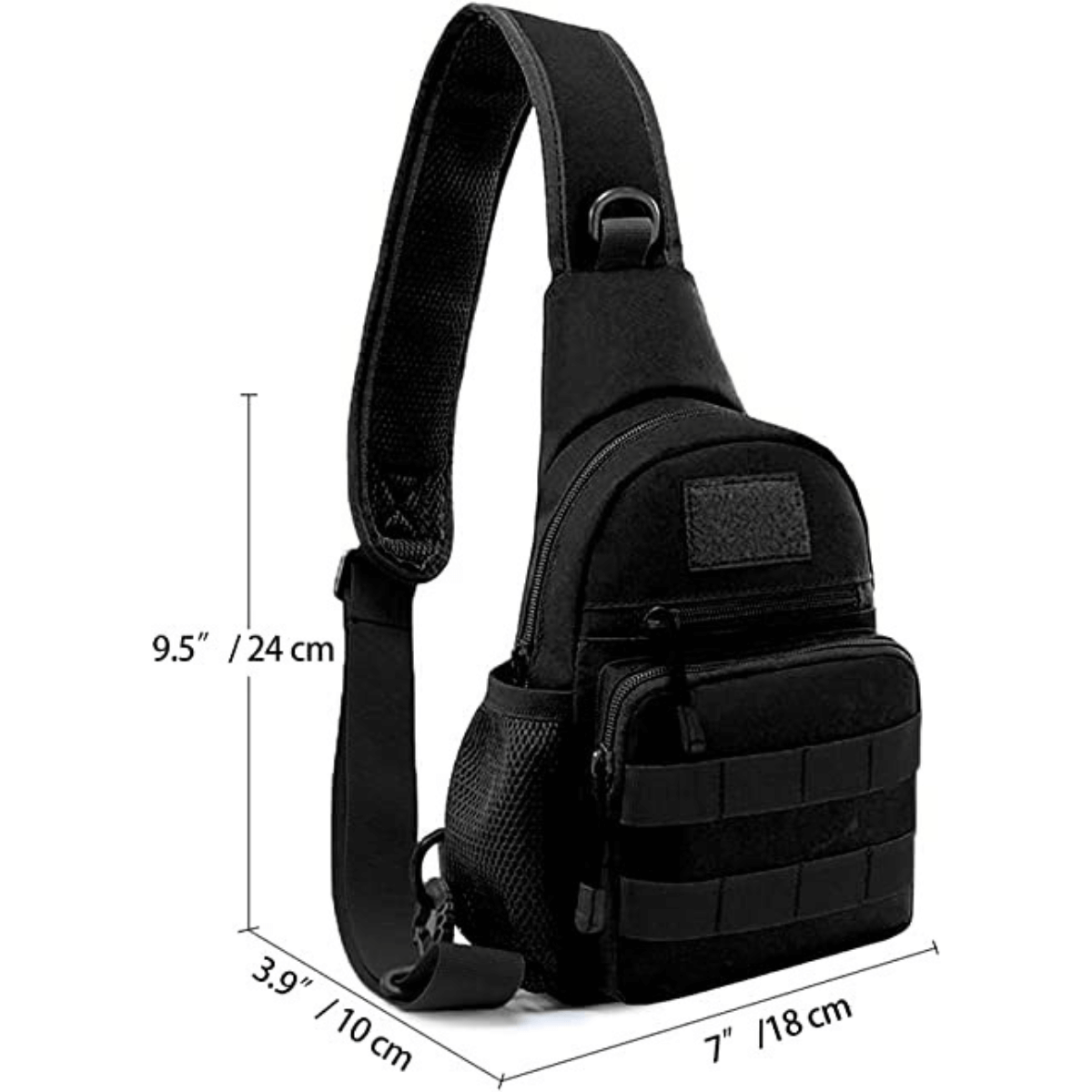 Tactical EDC Shoulder Sling Backpack for Men Traveling Trekking