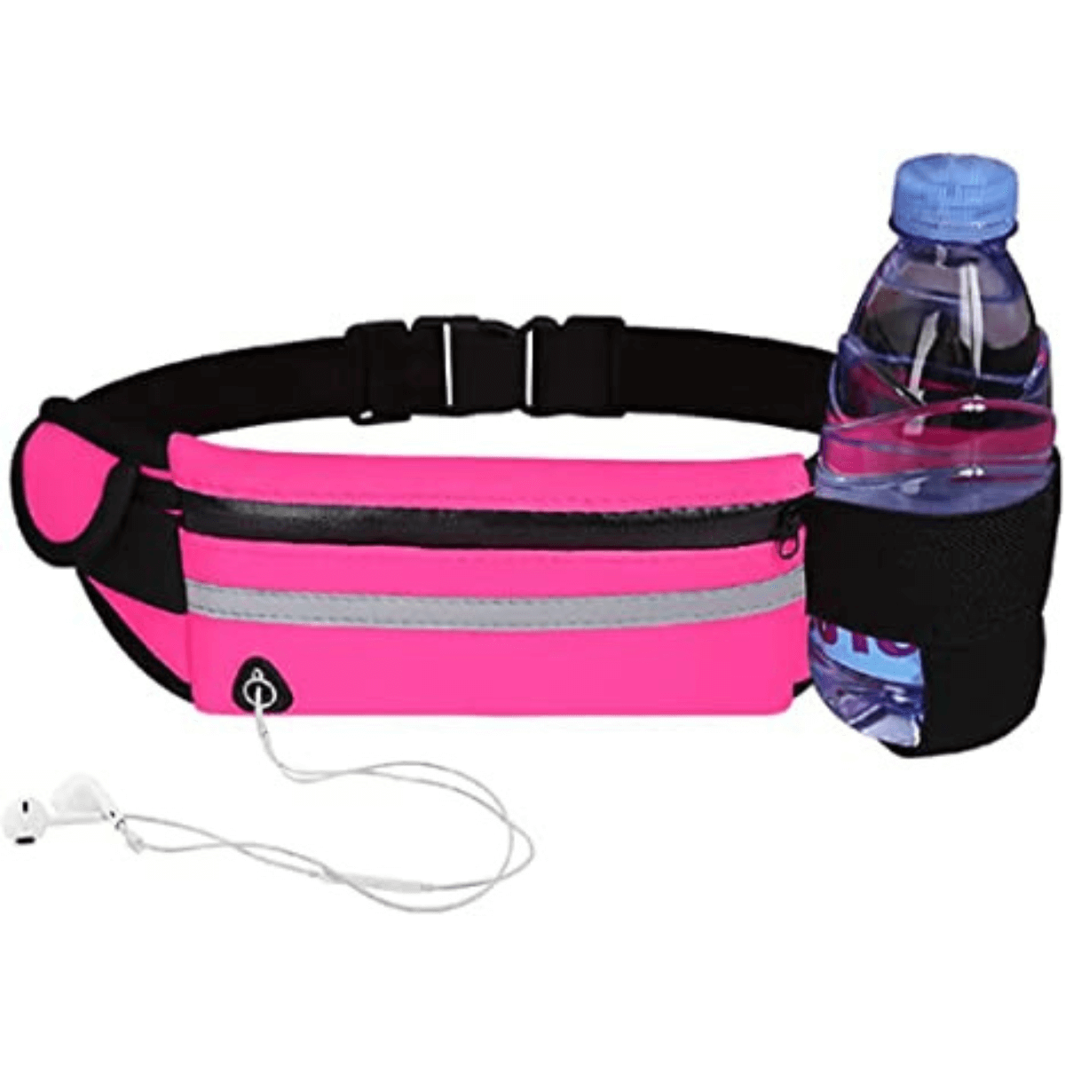 Waist Pack Pouch Running Belt with Headphone Port for Men Women