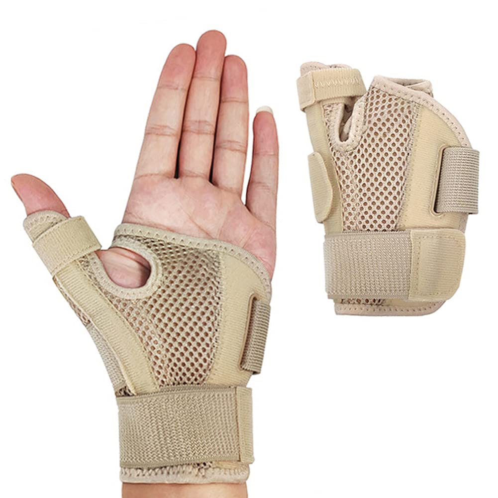 Wrist Brace and Thumb Splint for Carpal Tunnel Fit Left Right Hand