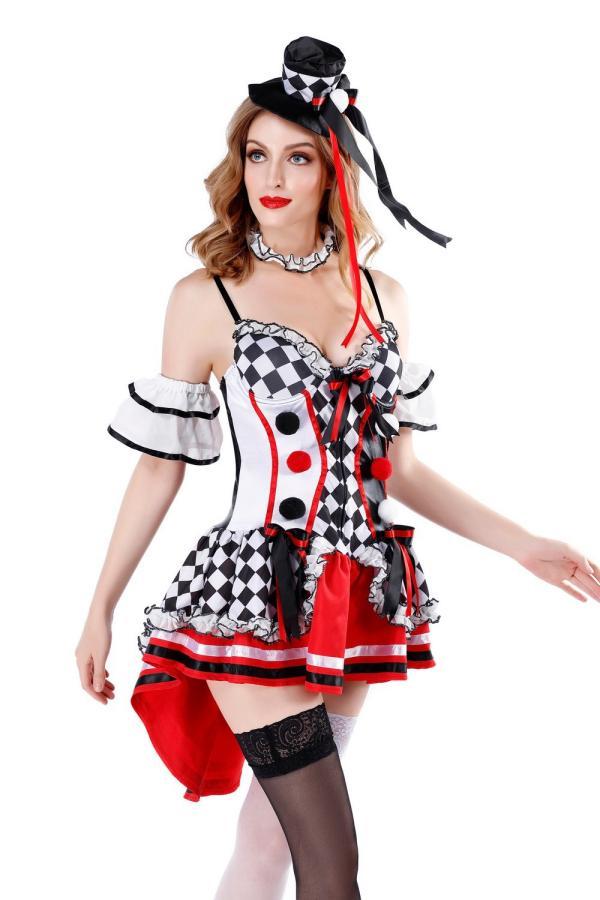 Adult Flirty The Queen Of Hearts Costume-yoyobikini