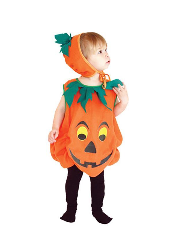 Cute Pumpkin Halloween Costume Toddler Pumpkin Costume For Kids-yoyobikini