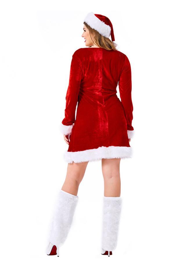 Sweet Santa Claus Costume For Women-yoyobikini