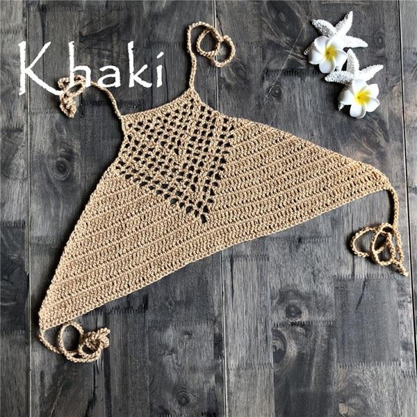 Crochet Sexy Bikini Tops-yoyobikini
