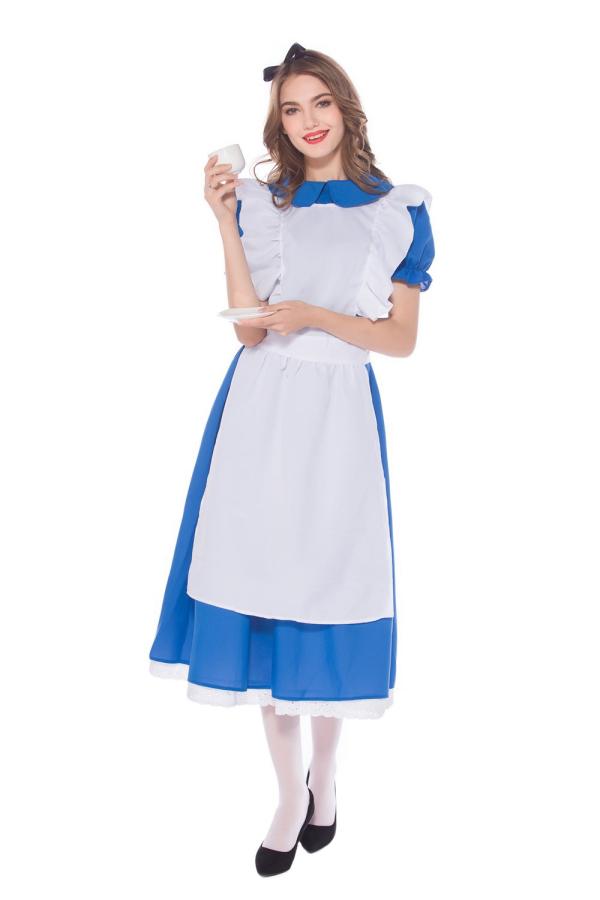 Halloween Maid Adult Costume With Apron-yoyobikini