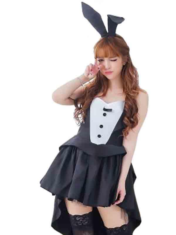 Halloween Sexy Bunny Girl Costume-yoyobikini