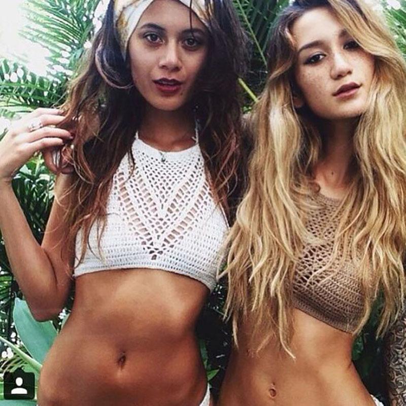 Crochet Sexy Bikini Tops-yoyobikini