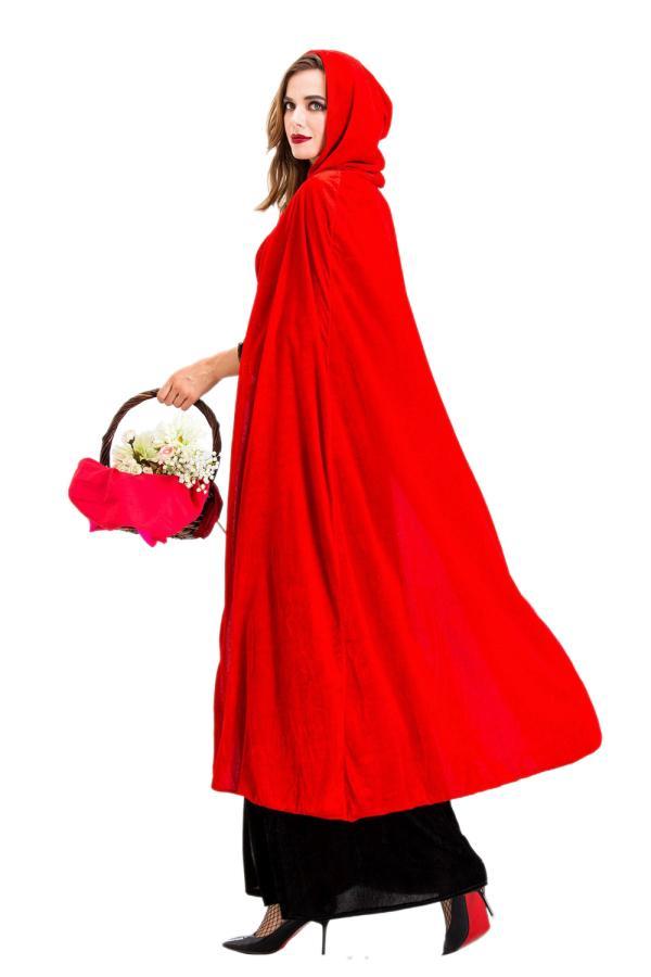 Adult Fairy Tale Little Red Riding Hood Costume-yoyobikini